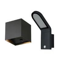Utendørs lampe med sensor