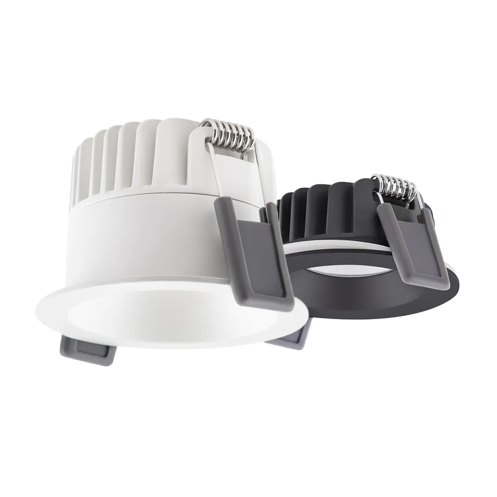 Dimbare innfelte spotlights