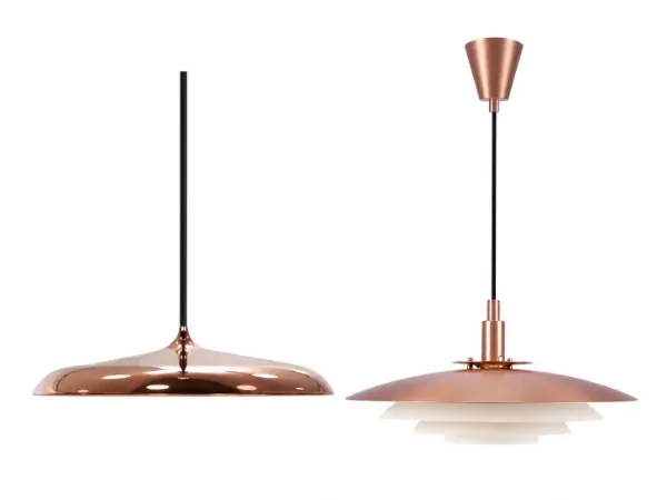 Kobber pendellamper