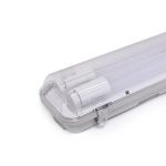 Noxion LED Lyslister Vanntett Armatur Poseidon V2.0 incl. 2x Noxion LED Lysrør T8 Standard Output 19W 2x2300lm - 865 Daglys | 150cm
