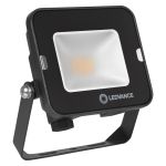 Ledvance LED flomlys Kompakt svart 10W 1000lm 100D - 840 kald hvit | IP65 - symmetrisk 