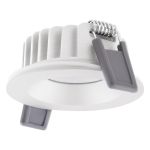 Fordelspakning 4x Ledvance LED spot Air Fix Aluminium Hvit 6W 510lm 36D - 930 varm hvit | Utskjæring 68mm - IP65 - beste fargegjengivelse - dimbar