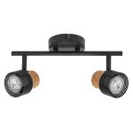 Ledvance LED Decor Spot Cork Stål Svart 6W 460lm - 827 Ekstra Varm Hvit | Dimbar