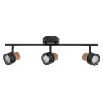 Ledvance LED Decor Spot Cork Stål Svart 10W 690lm - 827 Ekstra Varm Hvit | Dimbar