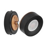 Ledvance LED Decor Spot Pluto Stål Svart 4.8W 300lm - 830 Varm Hvit