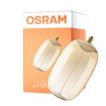 Osram Vintage 1906 LED E27 Special Filament Smoke Tall 12W 500lm - 818 Ekstra Varm Hvit | Dimbar - Erstatter 40W