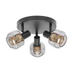 Ledvance LED Decor Spot Firefly Stål Rund Svart 8.4W 750lm - 827 Ekstra Varm Hvit | Dimbar