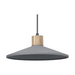 Ledvance Decor Betong/Stål/Tre Pendel Lampe 320 Mørk Grå | Egnet for E27