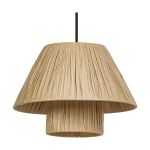 Ledvance Decor Bamboo Papir/Stål Hut 280 Brun | Egnet for E27