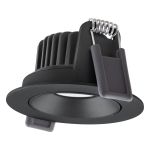 Ledvance LED spot Adjust Aluminium svart 8W 640lm 36D - 927 ekstra varm hvit | Utskjæring 68mm - IP20 - beste fargegjengivelse - dimbar