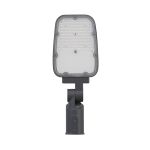 Ledvance LED-gatelykt Area Value Stor Aluminium grå 45W 5850lm 160x58D - 730 varm hvit | IP66 - symmetrisk