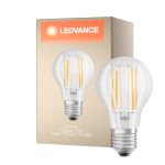 Ledvance Classic LED E27 Pære filament klar 7.5W 1055lm - 827 ekstra varm hvit | erstatter 75W