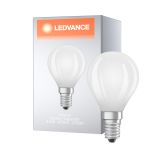 Ledvance Classic Superior LED Pære E14 Pære filament matt 4.2W 470lm - 927 ekstra varm hvit | beste fargegjengivelse - dimbar - erstatter 40W