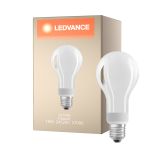 Ledvance Classic LED E27 Pære filament matt 18W 2452lm - 827 ekstra varm hvit | dimbar - erstatter 150W