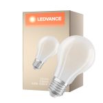 Ledvance Classic LED E27 Pære Filament Matt 3.8W 806lm - 827 Ekstra Varm Hvit | Dimbar - Erstatter 60W