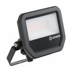 Ledvance LED Flomlys Aluminium Svart 17W 2200lm 100D - 830 Varm Hvit | IP66 - Symmetrisk