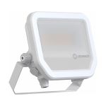 Ledvance LED Flomlys Aluminium Hvit 17W 2400lm 100D - 865 Daglys | IP66 - Symmetrisk
