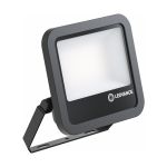 Ledvance LED Flomlys Aluminium Svart 69W 10000lm 100D - 840 Kald Hvit | IP66 - Symmetrisk