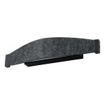 Ledvance Decor Flat Felt Veggbelysning Grå 13W 450lm - 830 Varm Hvit