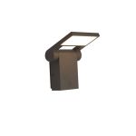 Ansell LED Veggbelysning Tempo 90D Vippbar grafitt 10W 685lm - 830 varm hvit | IP54