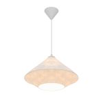 D'Lite Pendel Lampe Groede Papir Hvit | Egnet Til 1x E27