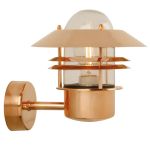 Nordlux Blokhus Veggbelysning Kobber og Glass Kobber | IP54 - Egnet for E27