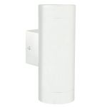 Nordlux Tin Veggbelysning Metall Hvit Up & Down | Egnet for 2x GU10