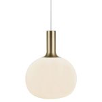 Nordlux Alton 25 Pendel Lampe Glass Hvit | Egnet for 1x E27