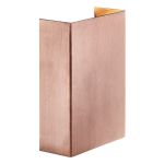 Nordlux Fold 10 Veggbelysning Kobber Brun Up & Down 7.5W 225lm - 830 Varm Hvit