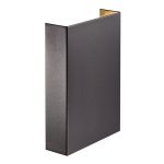 Nordlux Fold 15 Veggbelysning Svart Up & Down 6.4W 250lm - 830 Varm Hvit 