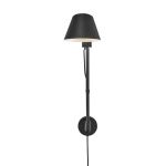 DFTP by Nordlux LED Veggbelysning Stay Aluminium Svart | Egnet for E27