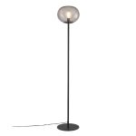 Nordlux Alton Gulvlampe 27,5 Glass Svart | Egnet for 1x E27