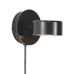 Nordlux Spot Clyde 5.5W 827 350lm 120D svart - Metall | dimbar - ekstra varm hvit