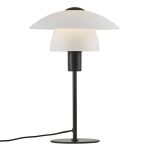 Nordlux Bordlampe Verona Glass Svart | Egnet for 1x E27