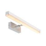 Nordlux Otis 60 Veggbelysning Aluminium Krom 17W 1650lm 930 Varm Hvit | IP44 - Beste Fargegjengivelse - 3Step Dimbar