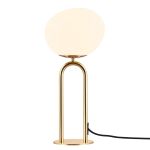 DFTP by Nordlux Bordlampe Shapes Glass og Metall Messing | Egnet for 1x E27