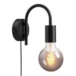 Nordlux Paco Veggbelysning Metall Svart | Egnet for E27