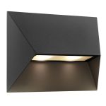 Nordlux Pontio Veggbelysning Aluminium Svart | IP54 - Egnet for 2x GU10