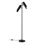 DFTP by Nordlux Rochelle Gulvlampe Metall Svart | 76mm - Egnet for 2x GU10