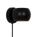 Nordlux Belir Veggbelysning Metall Svart | Egnet for 1x G9