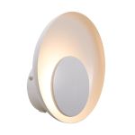 Nordlux Marsi Veggbelysning Metall og PMMA Hvit 7W 260lm - 830 Varm Hvit | 3-Trinn Dimbar