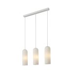Nordlux Miella 3-Rail Pendel Lampe Glass Hvit | Egnet for 3x E27