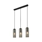 Nordlux Miella 3-Rail Pendel Lampe Glass Smoke | Egnet for 3x E27