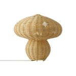 Nordlux Bordlampe Allie Composite Brun | Egnet for 1x E27