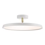 DFTP by Nordlux LED Pendel Lampe Kaito Metall Hvit 24W 1840lm - 830 Varm Hvit | Dimbar