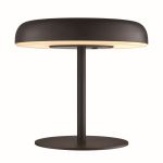 Nordlux Bordlampe Solar Elmer Batteri Svart 2W 100lm - 830 Varm Hvit | 3-Trinn Dimbar 