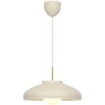 DFTP by Nordlux Latif Pendel Lampe Metall og Glass Beige | 400mm - Egnet for E14