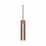 Nordlux Tilo Pendel Lampe Metall og Tre Messing | 60mm - Egnet for GU10