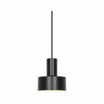 Nordlux Matis Pendel Lampe Metall Svart | 125mm - Egnet for E27