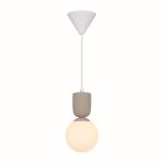 Nordlux Sadie Pendel Lampe Composite Beige | Egnet for 1x E14